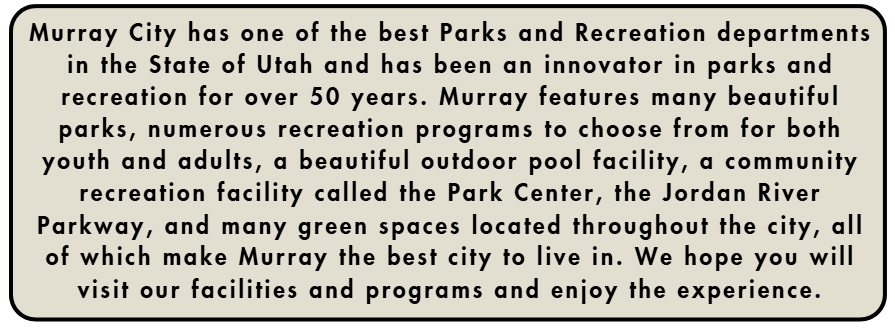 Parks and Rec Main Page Description