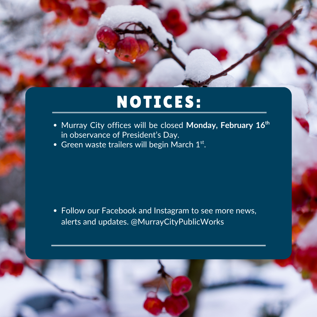 Monthly Notice February